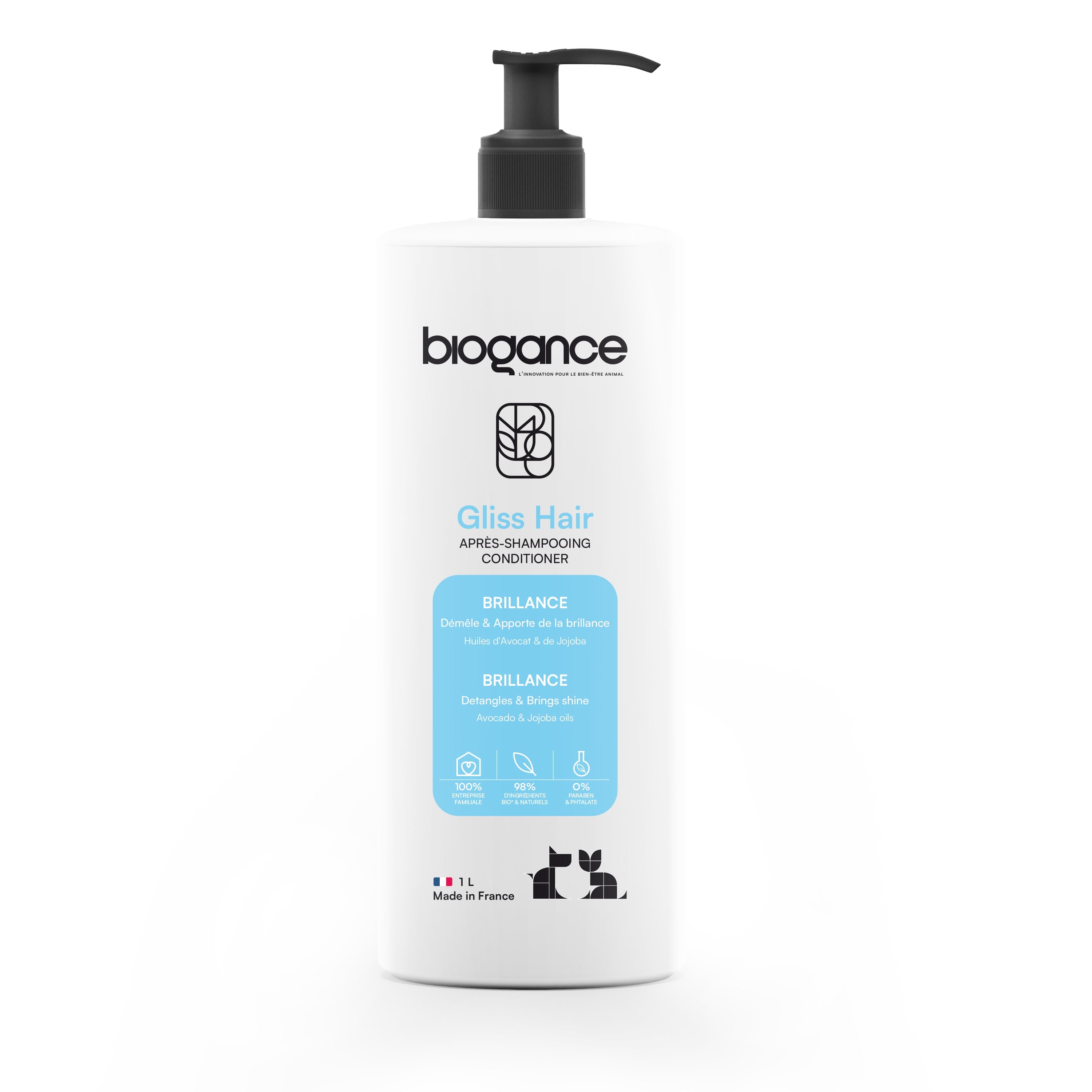 BIOGANCE PFLEGESPULUNG GLANZ 1 L