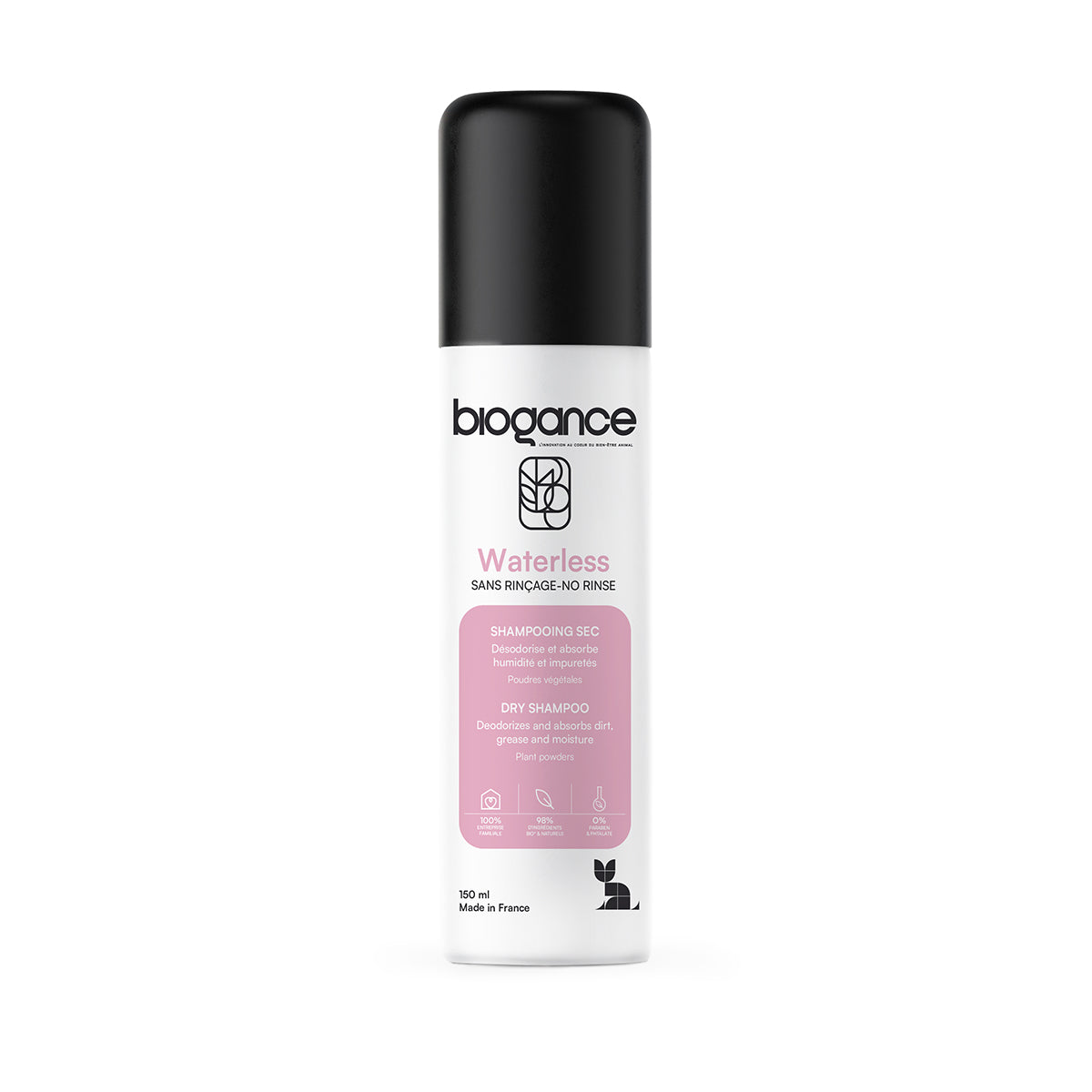 BIOGANCE SHAMPOO WATERLESS KATZE 150 ML