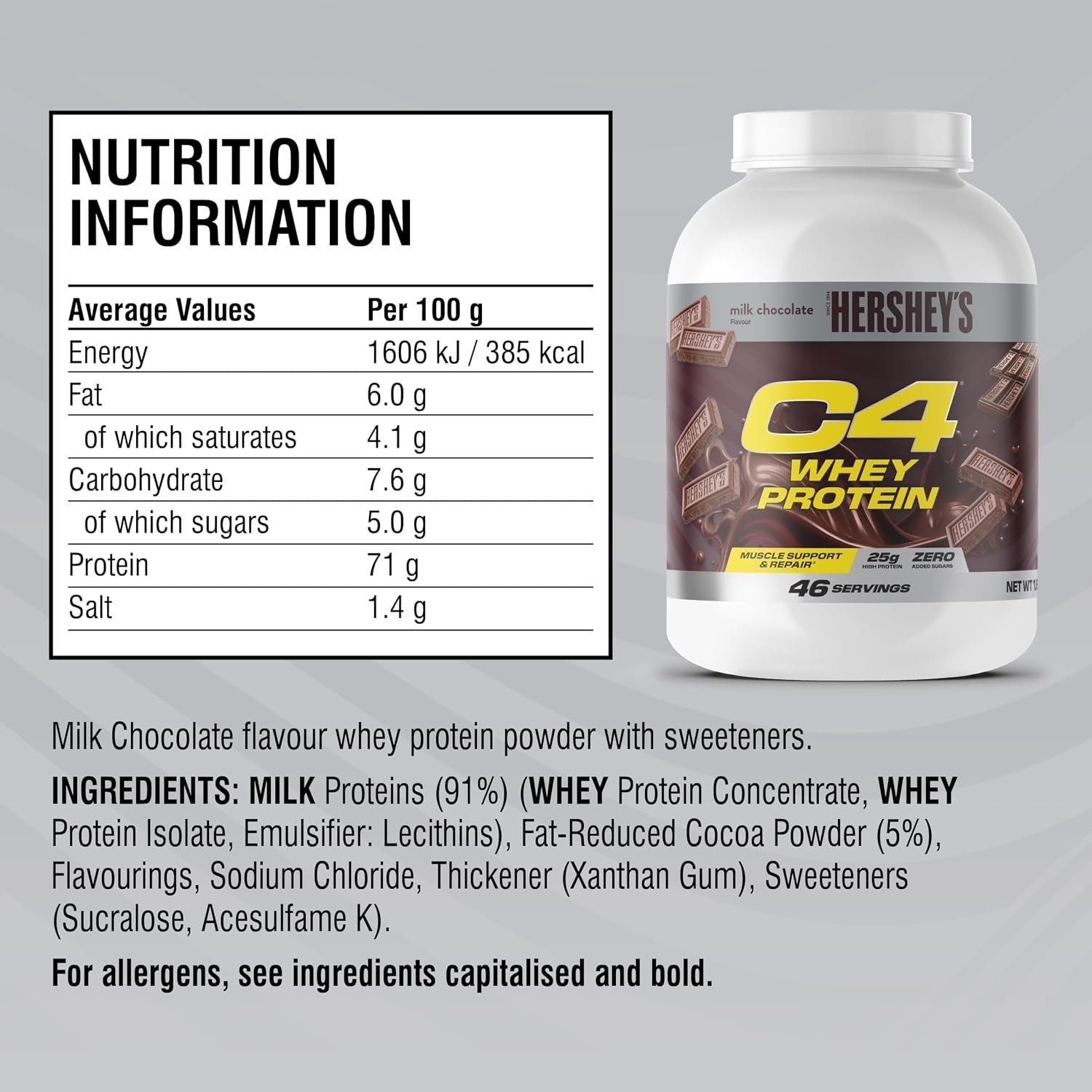 C4 Protein - 46 servings