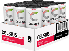 Celsius Sparkling Energy Drink - 12 x 250 ml