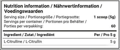 Dedicated Nutrition L-Citrulline - 300 g