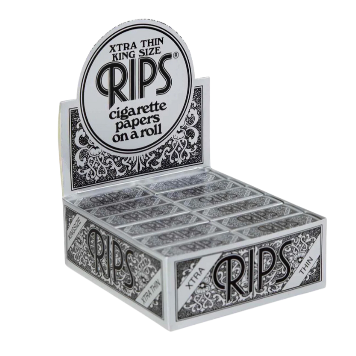 RIPS - Schwarz (Xtra Thin) - King Size - 24 Stück