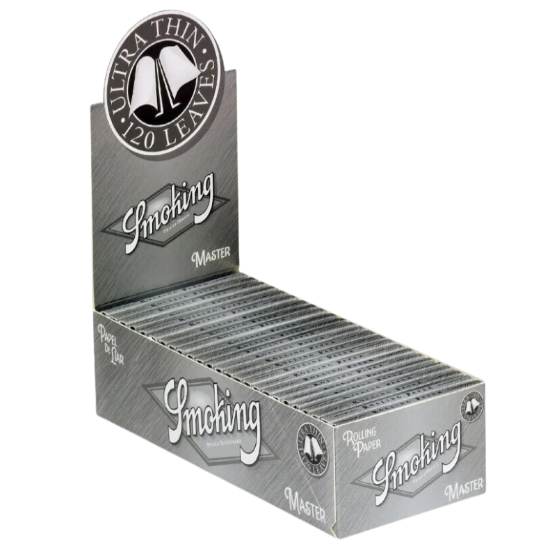 Smoking Paper Double Window - Silver Master - 25 Stück