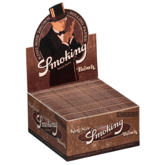 Smoking Paper Kingsize - Brown - 50 x 33 Stück