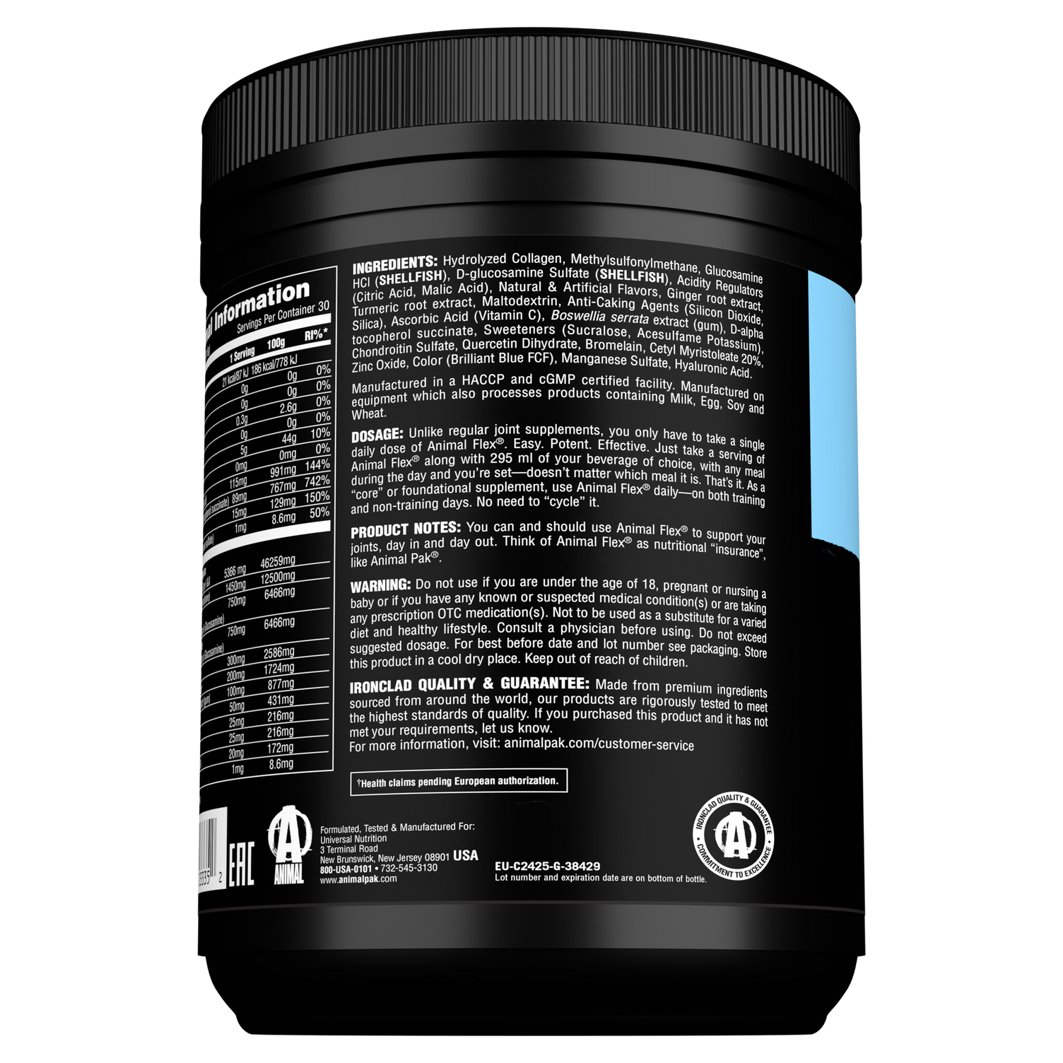 Animal Flex Powder - 30 servings