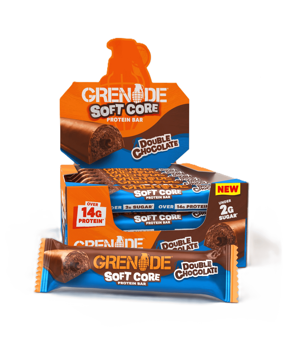 Grenade Soft Core Protein Bar - 12 x 50 g
