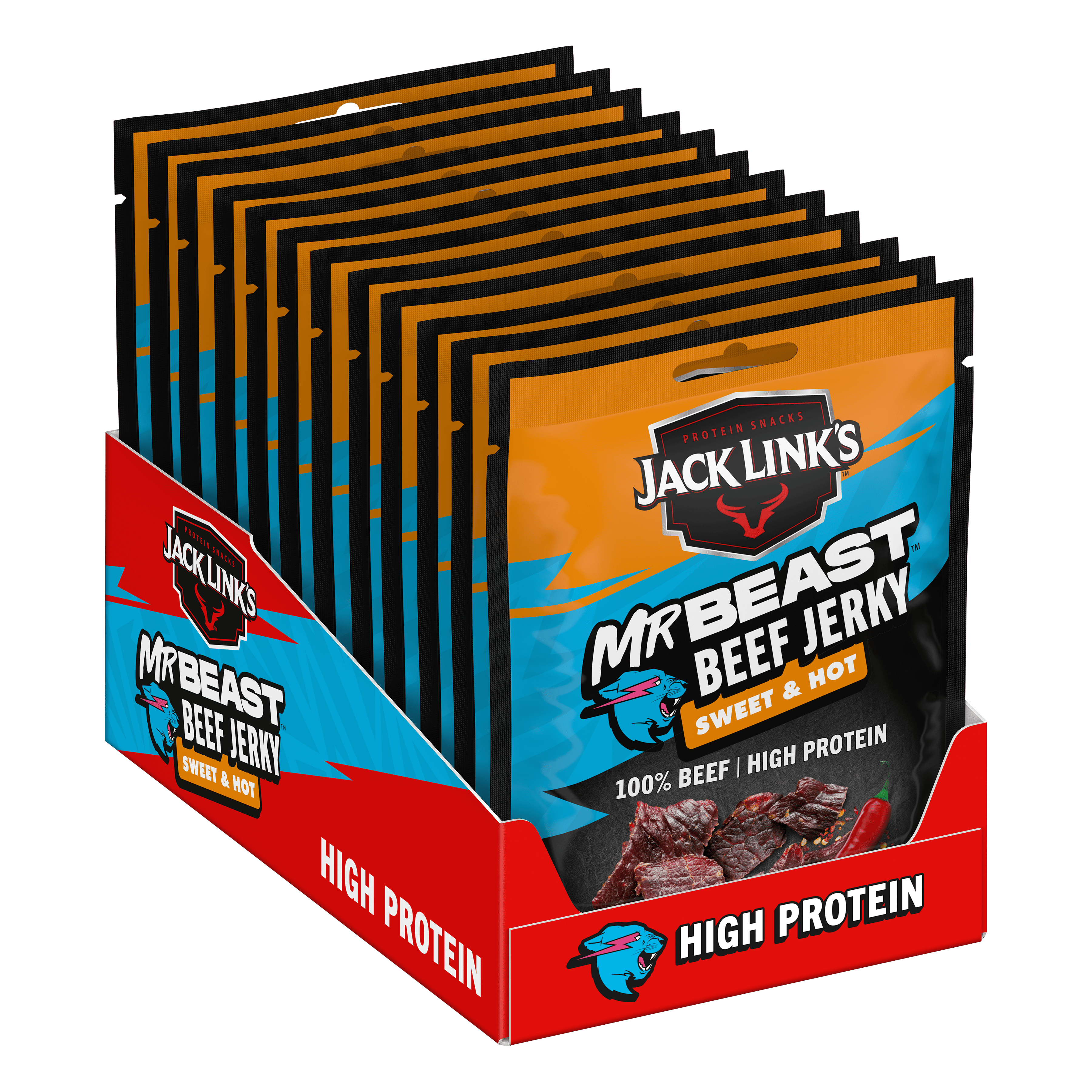 Jack Link's Beef Jerky - 12 x 60 g