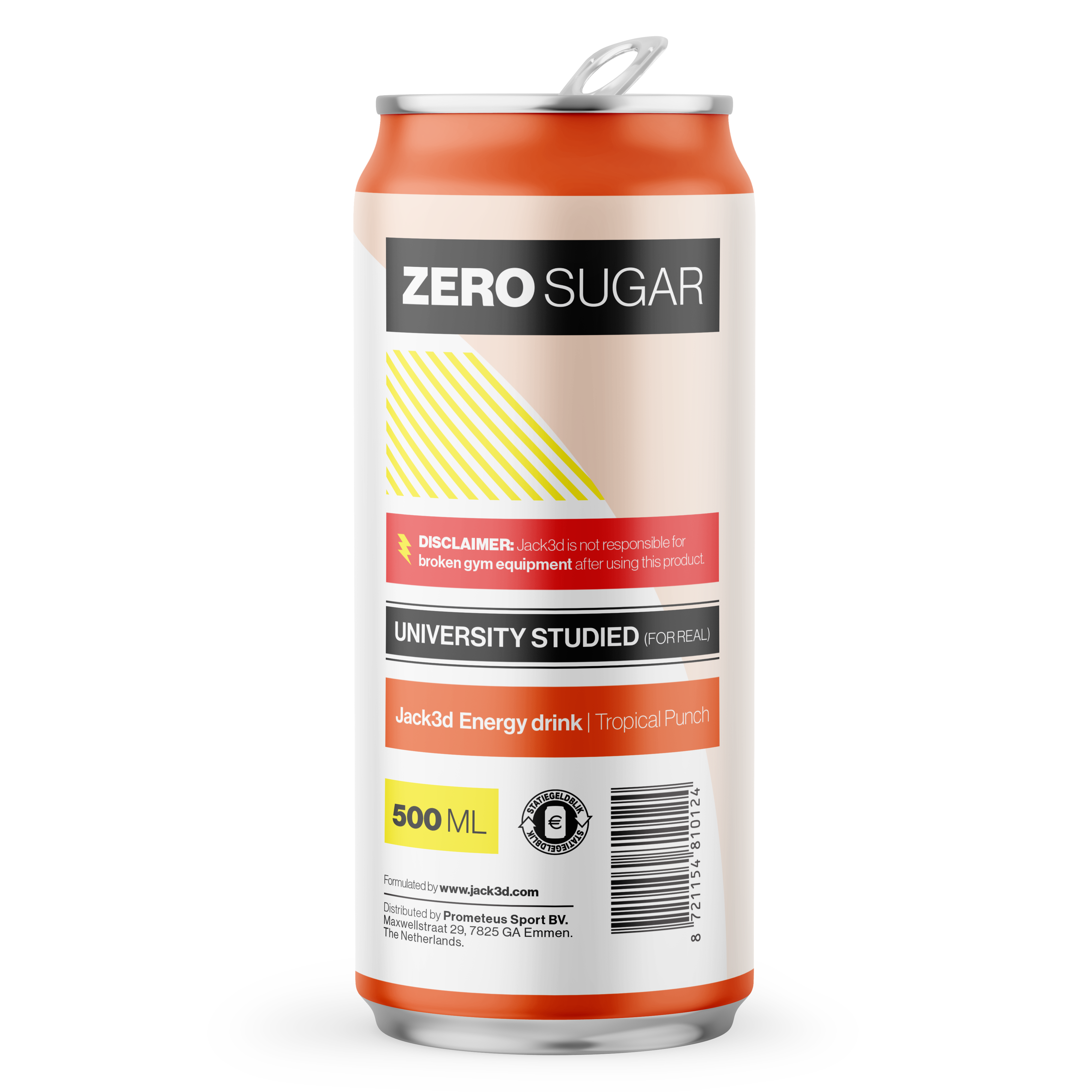Jack3d Energy  - 12 x 500 ml