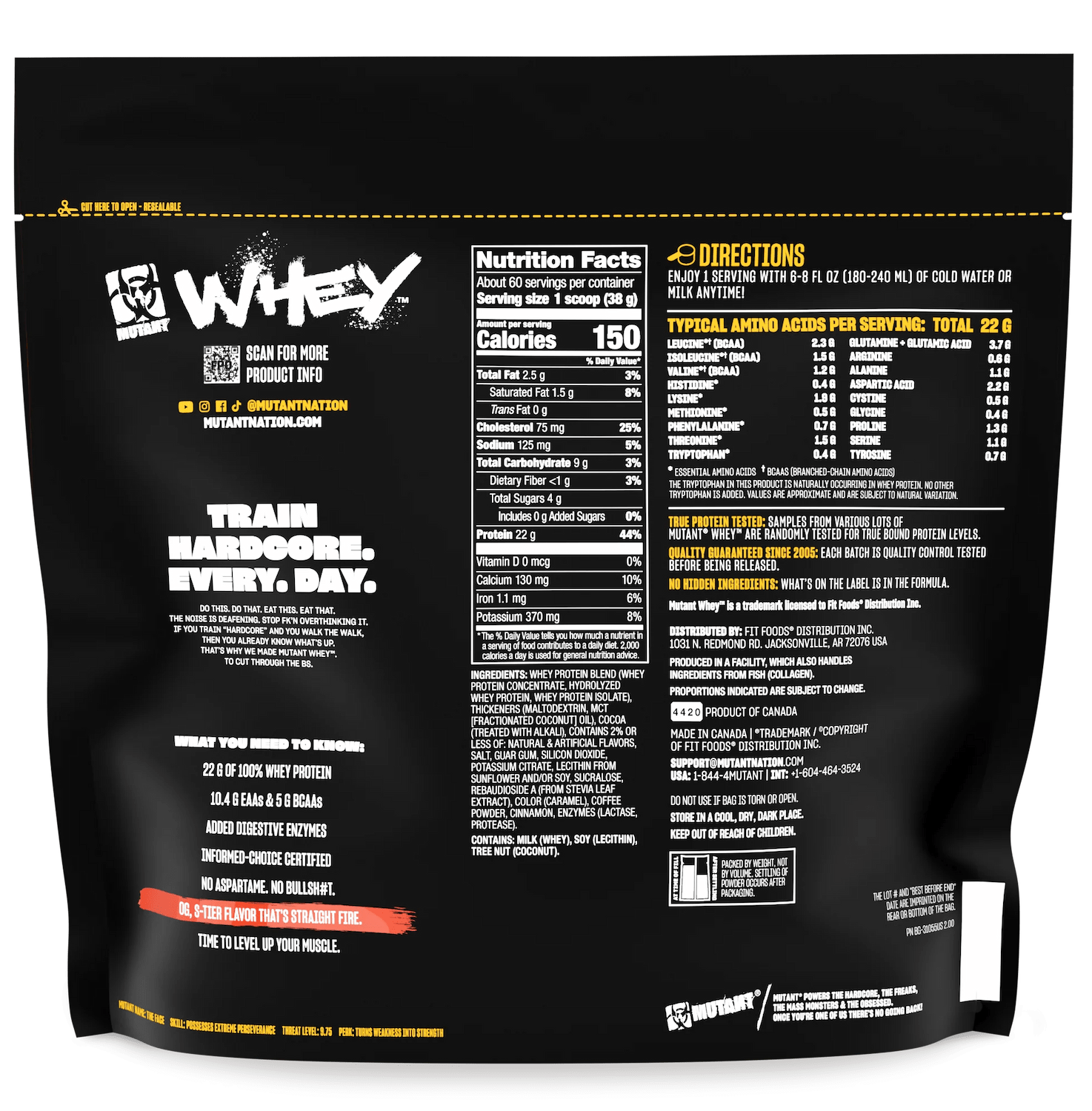 Mutant Whey - 2270 g