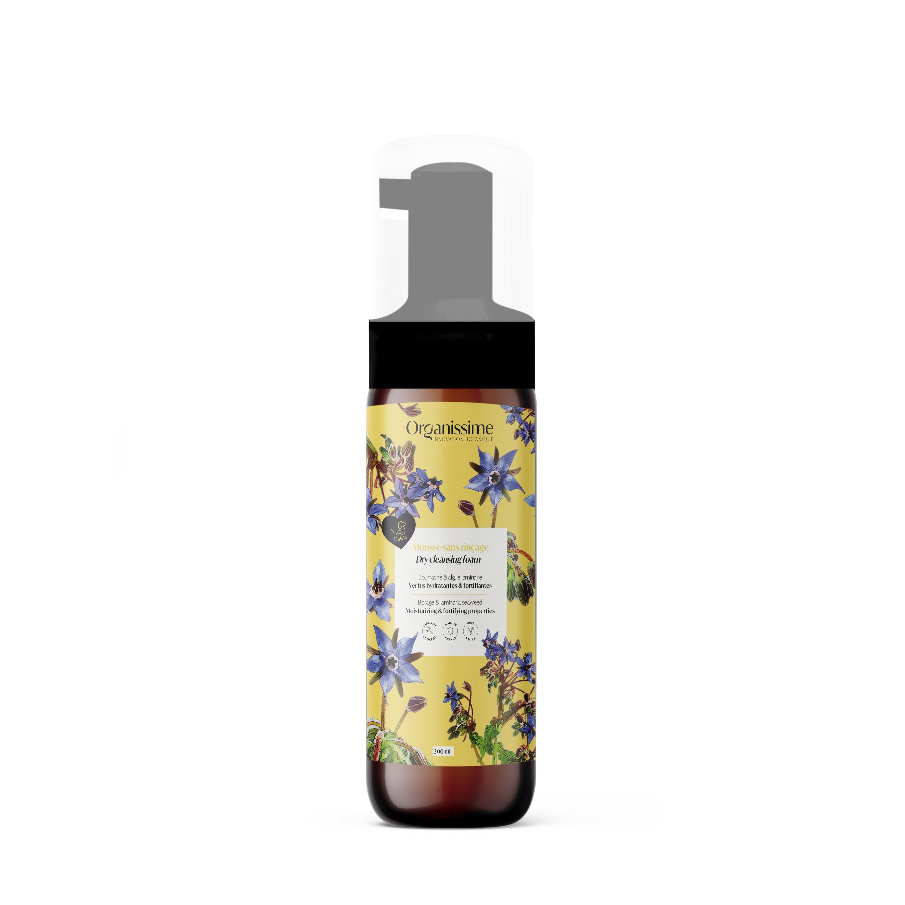 ORGANISSIME MOUSSE SANS RINCAGE 200 ML