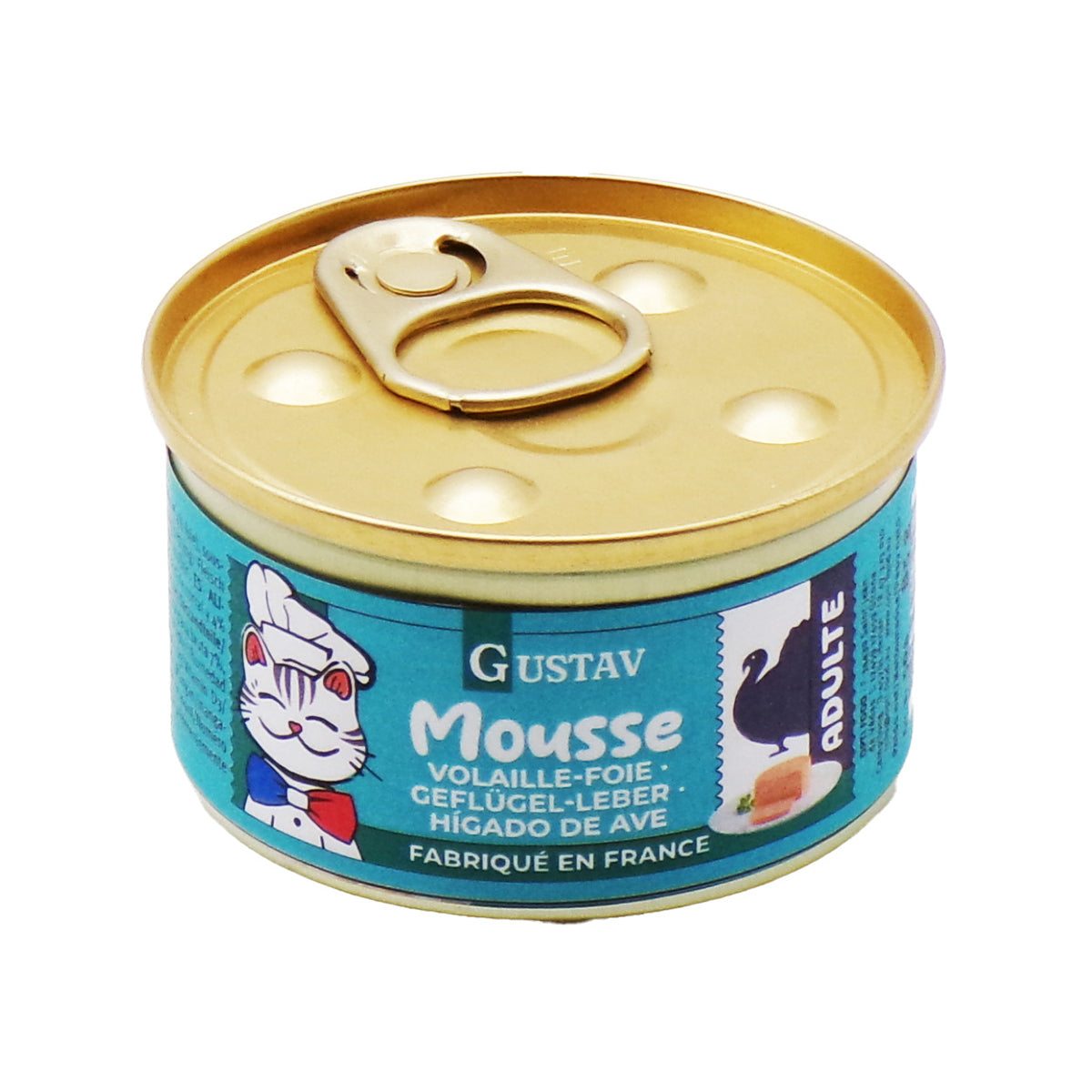 GUSTAV MOUSSE GEFLÜGEL UND LEBER 12 X 85G