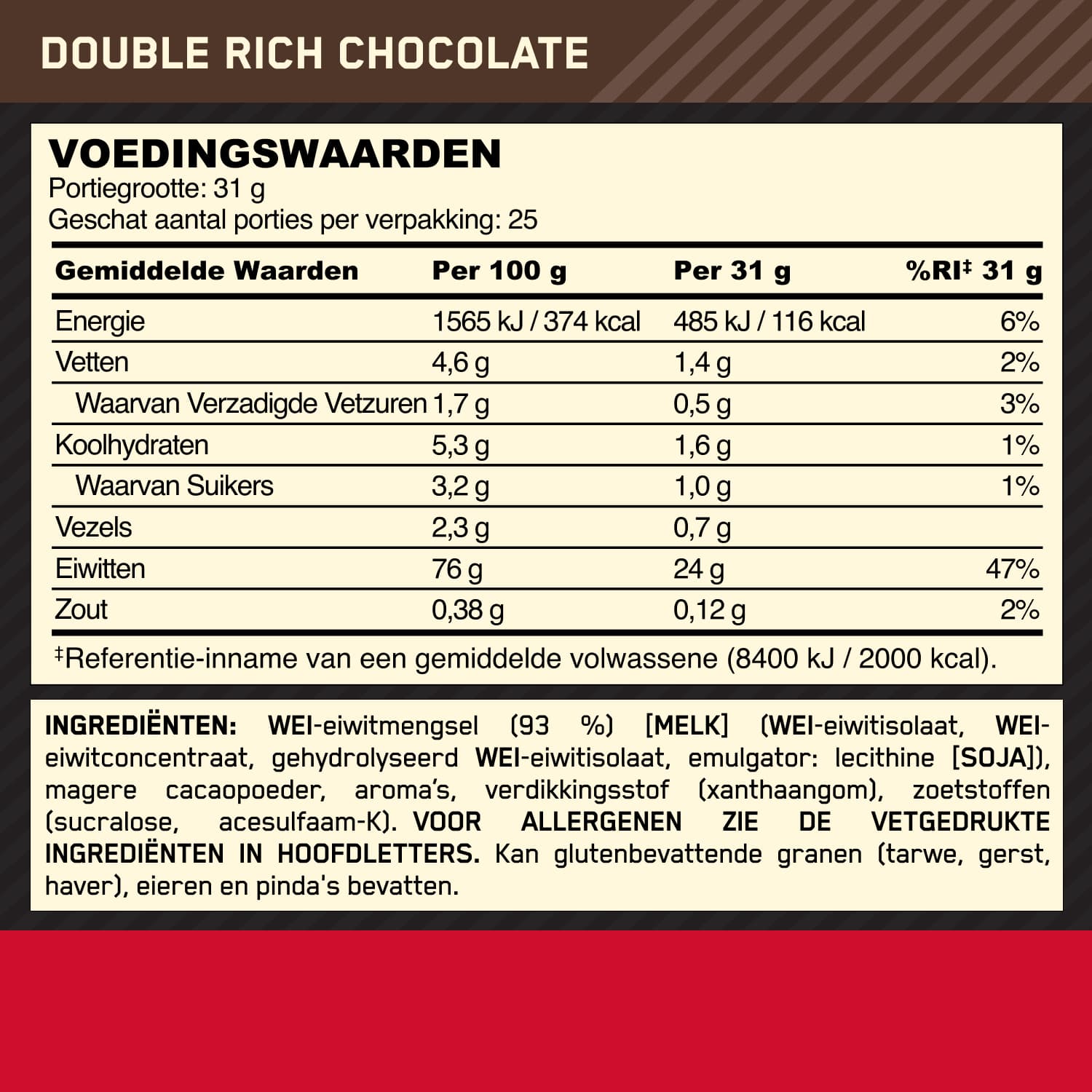 Optimum Nutrition Gold Standard 100% Whey - 780 g