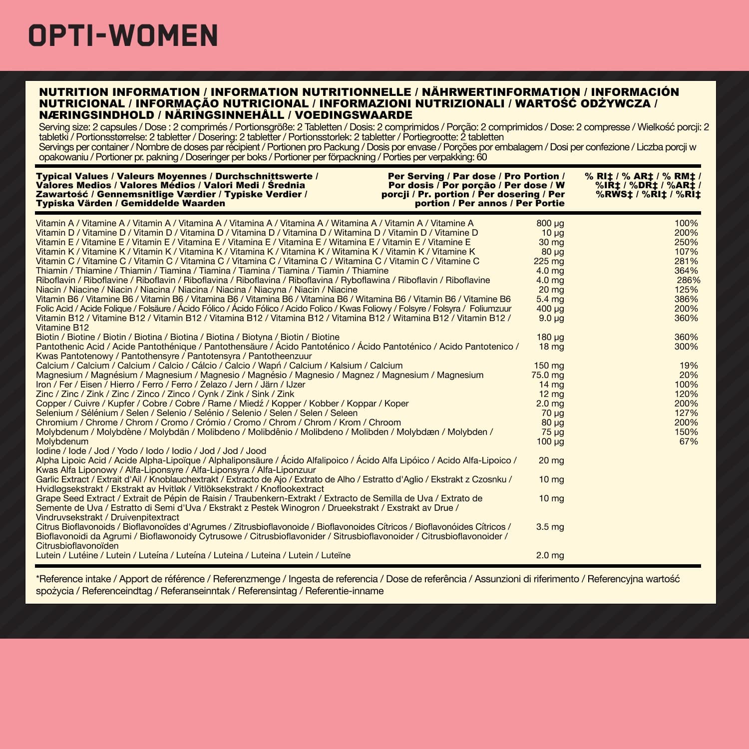 Optimum Nutrition Opti-Women
