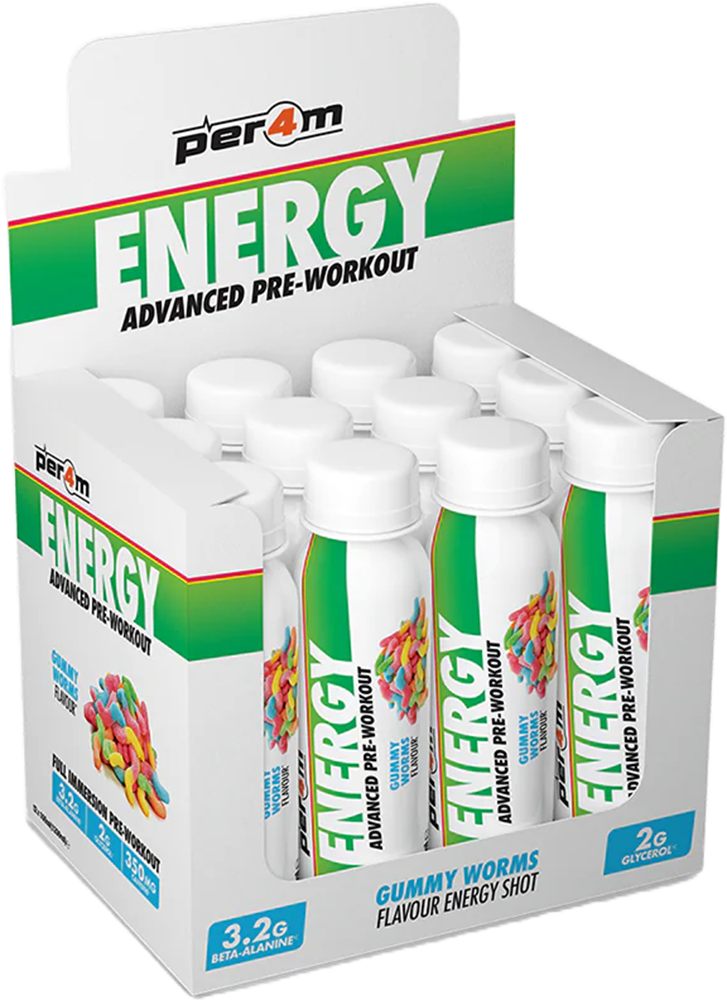 PER4M  Energy Shot - 12 x 100 ml
