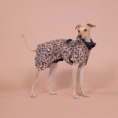 PAIKKA REGENMANTEL VISIBILITY LITE BEIGE LEOPARD 30