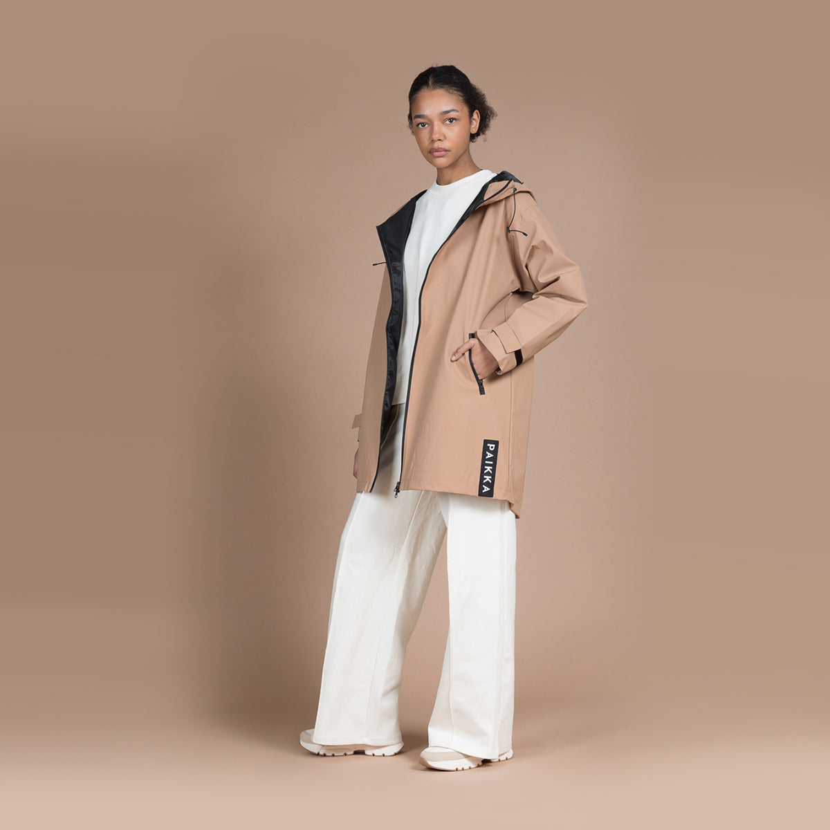 PAIKKA REGENMANTEL HUMAN LITE TAUPE W XS