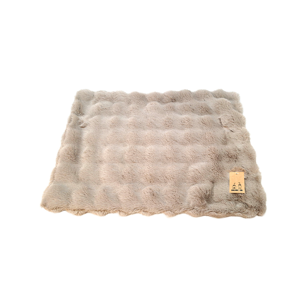 DECKE BUBBLE FUR CREME 90X65CM