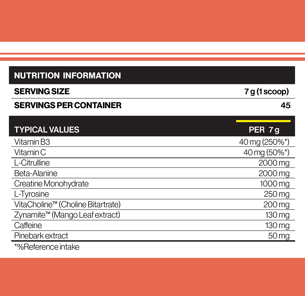Jack3d Advanced Pre-workout - 315 g