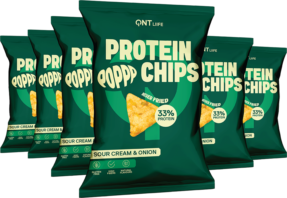 QNT LIIFE Protein Chips - 12 x 50 g