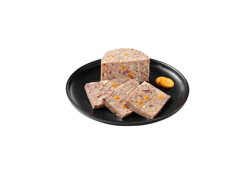DOSE BELCANDO 400 G HUHN UND ENTE,     HIRSE UND KAROTTEN - 6 STK