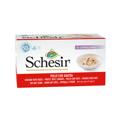 SCHESIR 8 X (6 X 50 G) HUEHNERFILET & ENTE