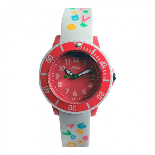 s.Oliver SO-3771-PQ Kinderuhr