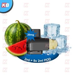VAAL ePack Refill Pod 2ml + 8*2ml Watermelon Ice 20mg