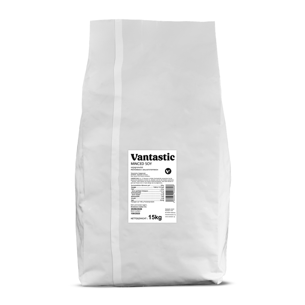 Minced Soy Großpack, Soja Granulat