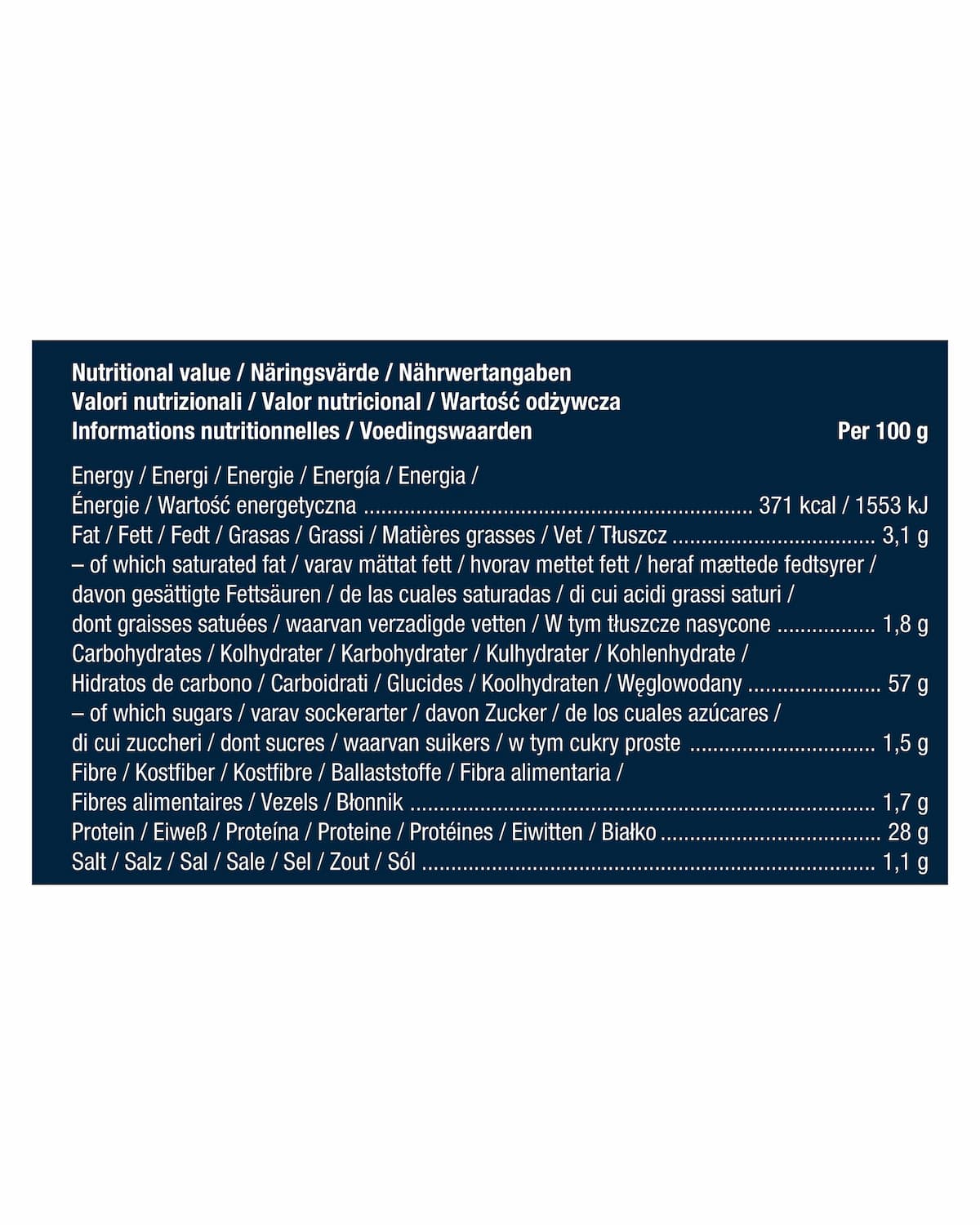 Vitargo Post - 1000 g - Chocolate