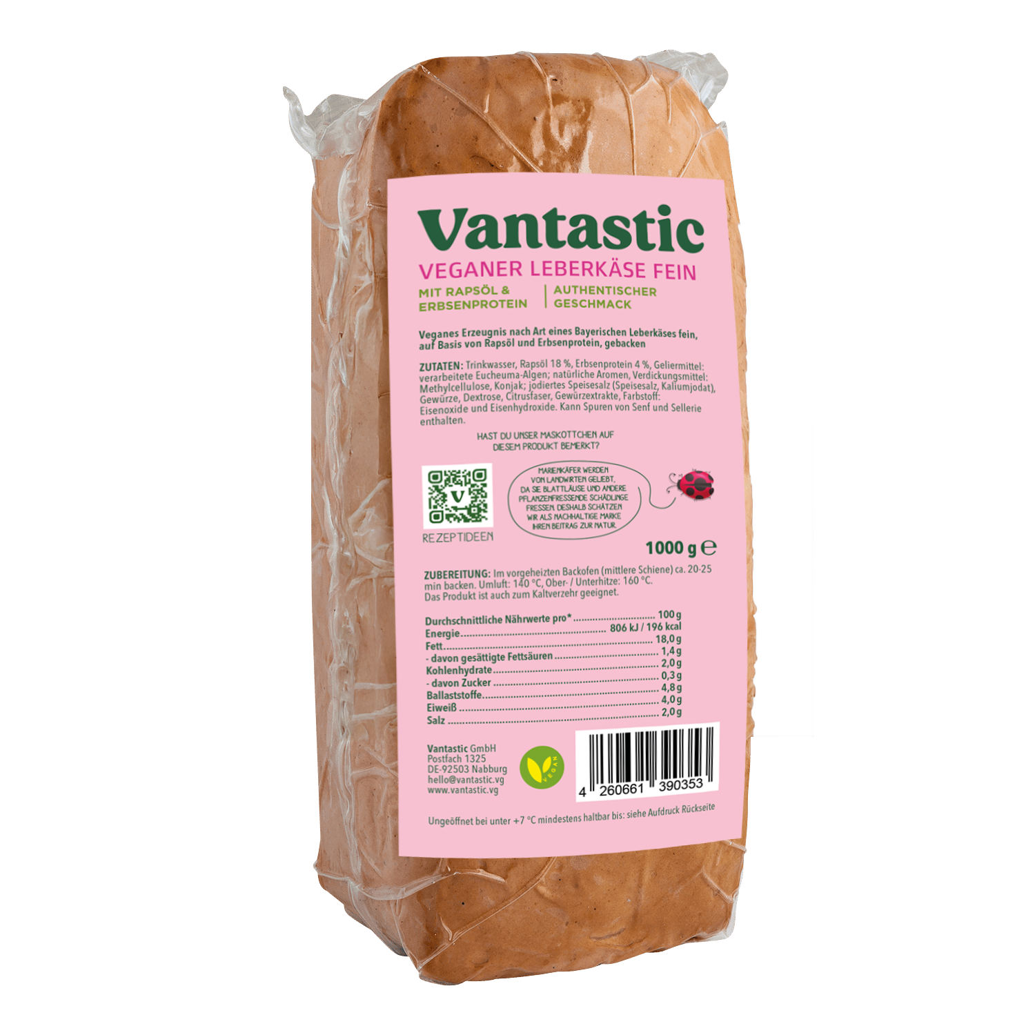 Veganer Leberkäse