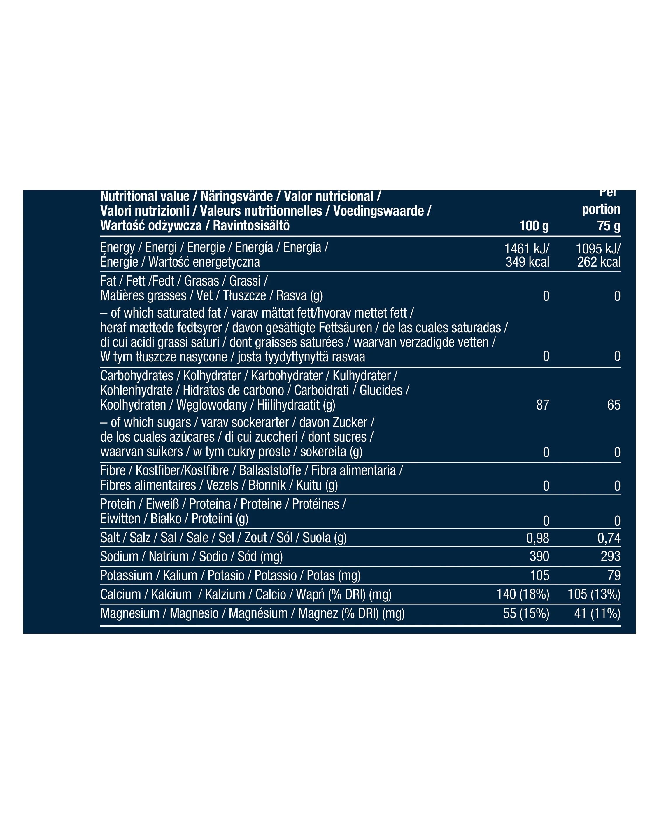 Vitargo +Electrolyte - 1500 g