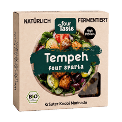 Tempeh Sparta, Kräuter-Knoblauch