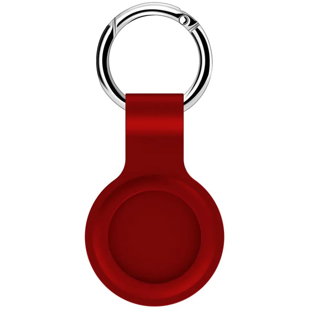 Schlüsselanhänger für Apple AirTag, rot