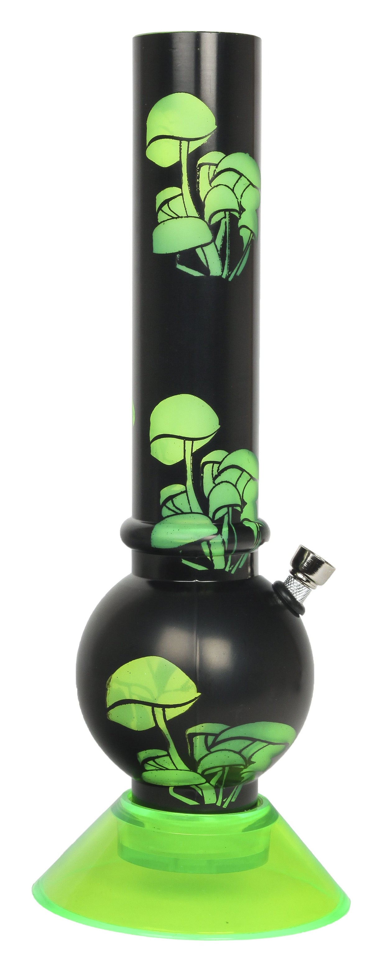 Acryl Bong Green Mushroom - 33cm