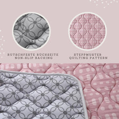 * Hakuna Matte Krabbeldecke, Hygge, 1.27 x 1.27 m, Blush