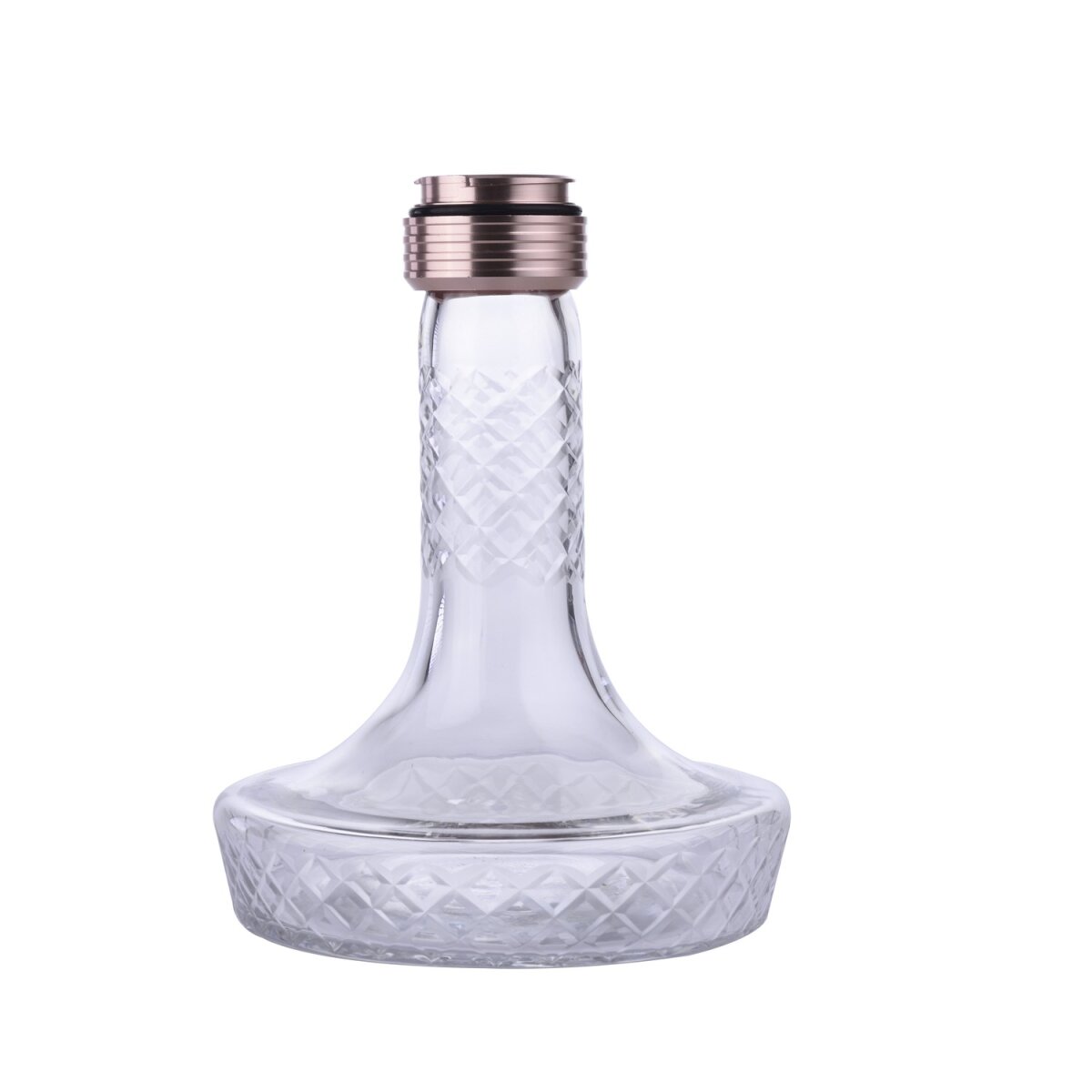 Al Malik - Shisha Aghbala  - 530mm - Kristall / Rosengold