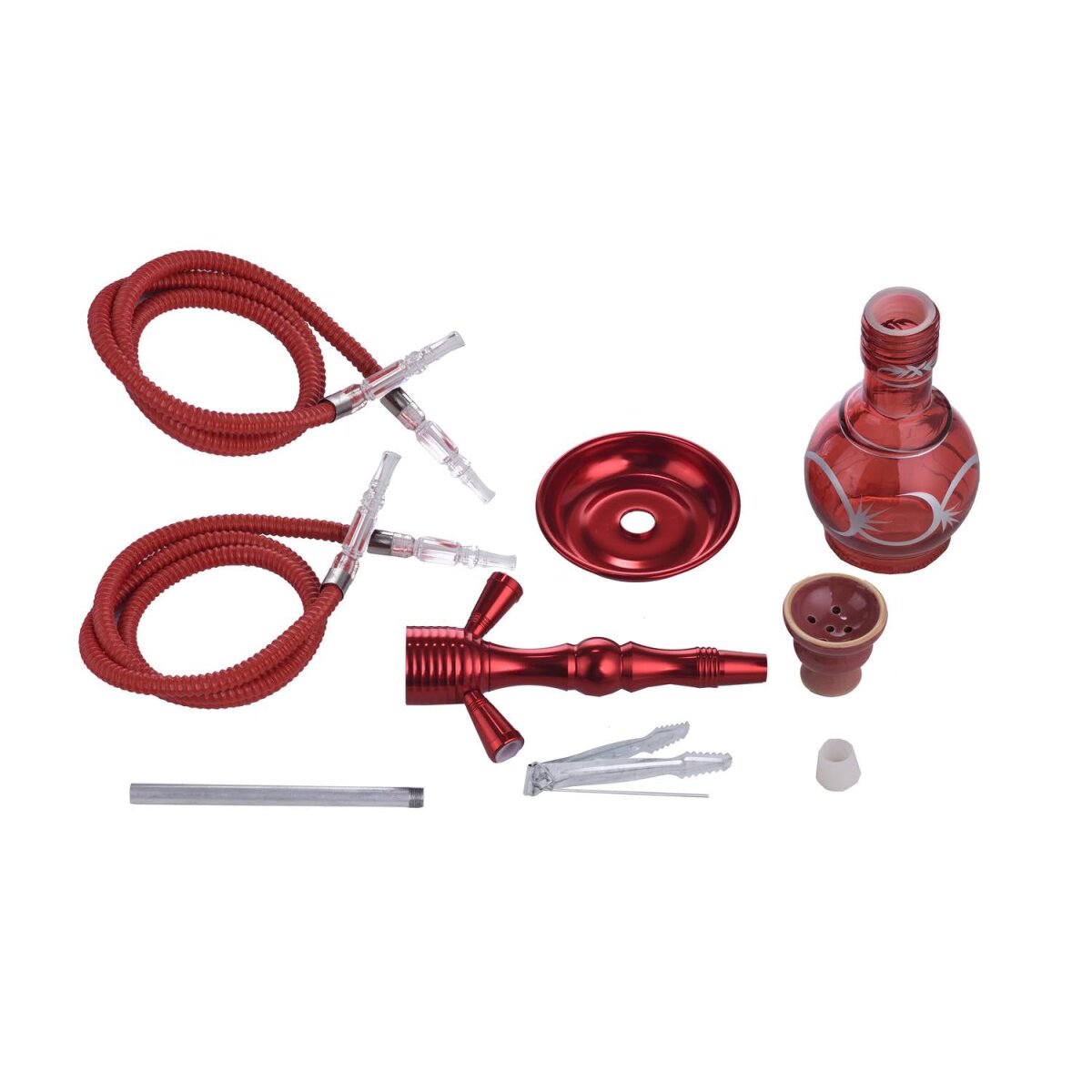 Al Malik - Shisha Inzegan Red - 450mm - rot