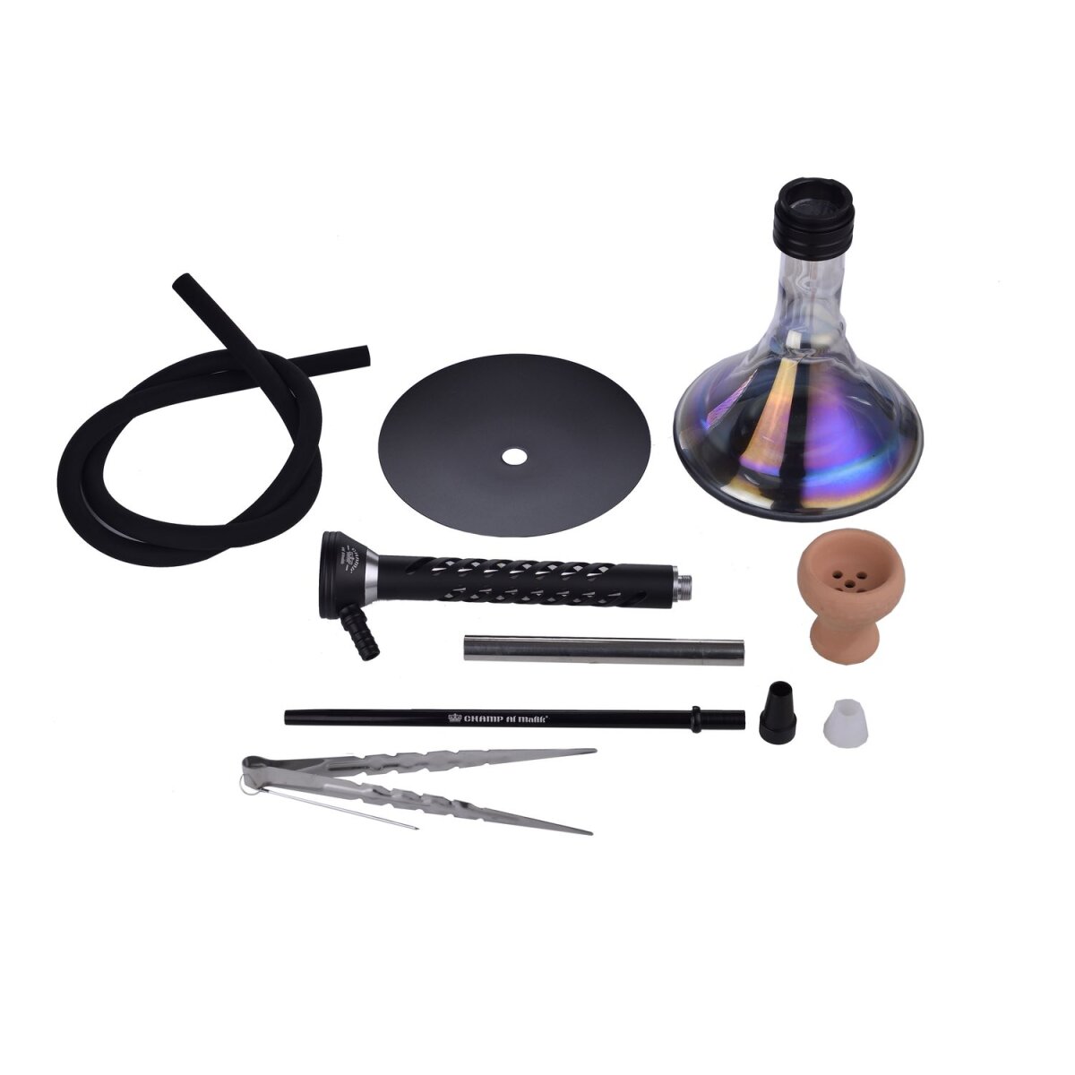 Al Malik - Shisha Jorf - 570mm - Perlmutt / Black