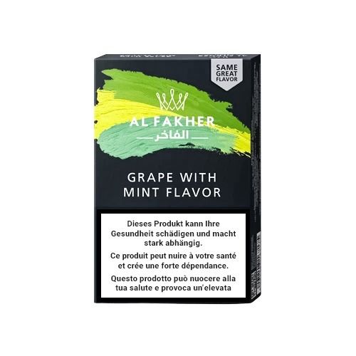 10x Al Fakher Shisha Tabak - Grape Mint 50g
