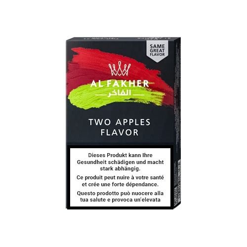 10x Al Fakher Shisha Tabak - Two Apples 50g