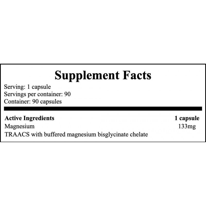 Albion Chelated Magnesium 133mg - 90caps.