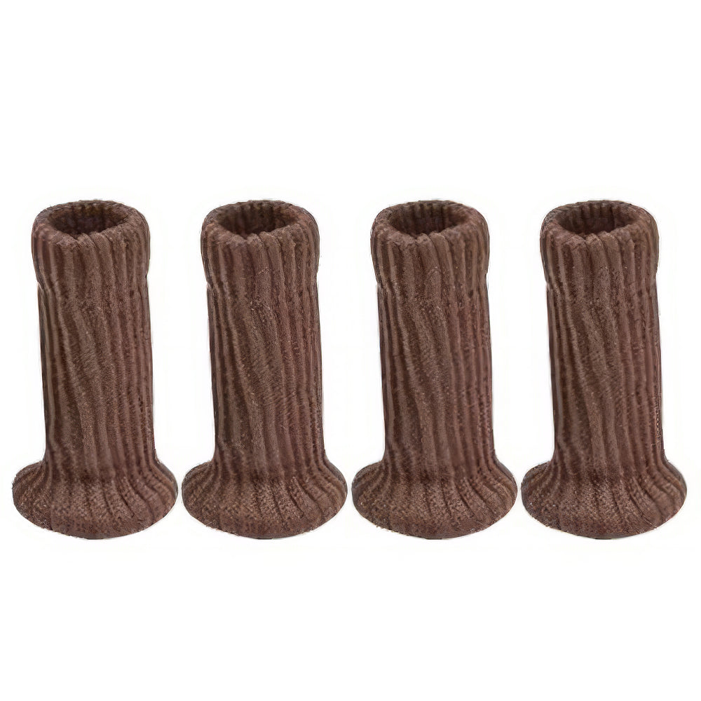 All Care Stuhlbein-Stulpen Socken, 4er-Set, braun