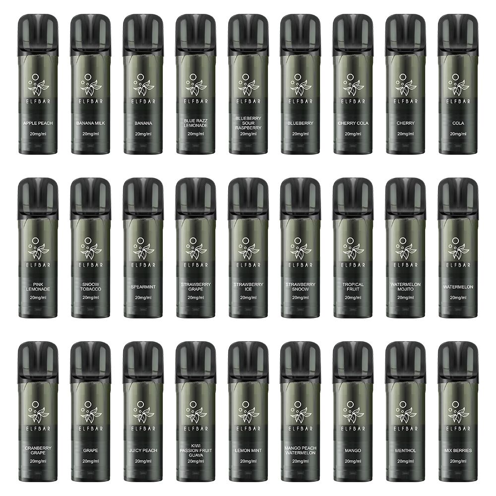 10 x ELFBAR ELFA Pro V2 - 2ml Pods 20mg