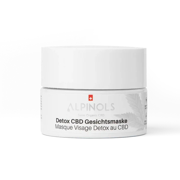 Alpinols - CBD Gesichtsmaske mit Aloe Vera & Heilerde - 50ml