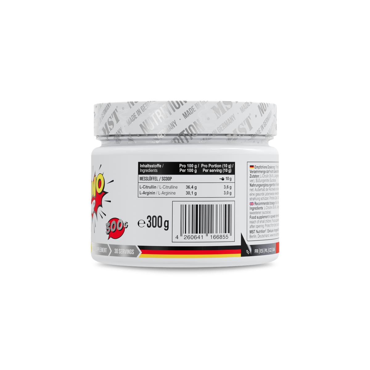 Amino Pump 300 g Fruit Punch
