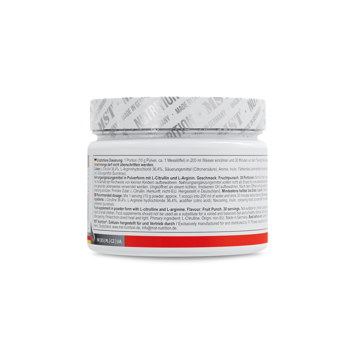 Amino Pump 300 g Fruit Punch