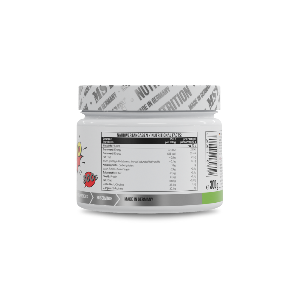 Amino Pump 300 g Green Apple