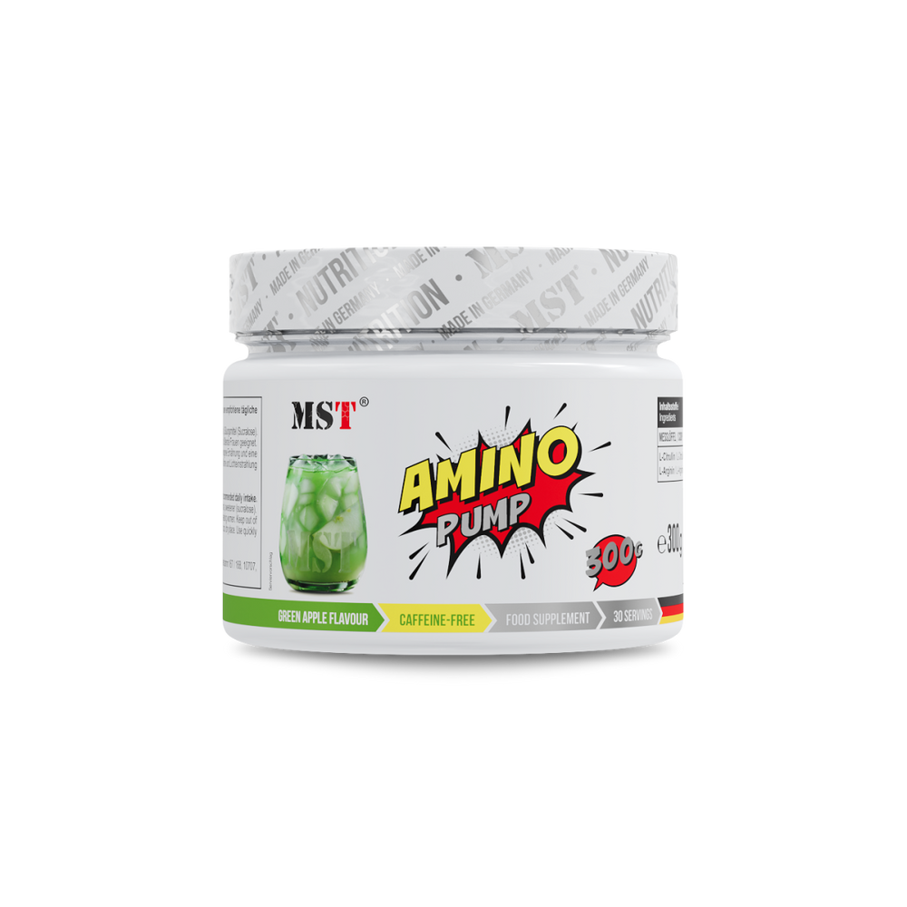 Amino Pump 300 g Green Apple