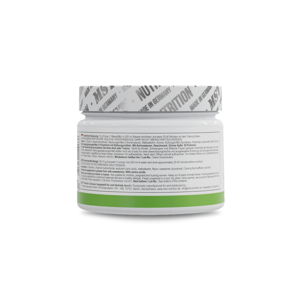 Amino Pump 300 g Green Apple