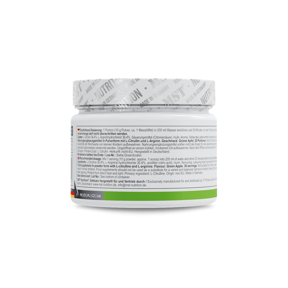 Amino Pump 300 g Green Apple